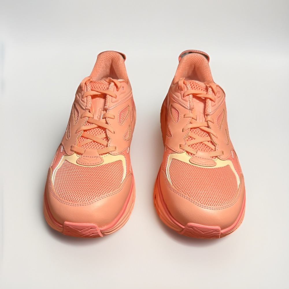 Hoka Clifton L Athletics Sneaker, Guava/Electric Coral Men's ,US 12.5